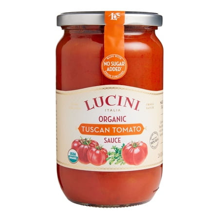 Lucini Organic Tuscan Marinara Pasta Sauce 24 oz. Pack of 3