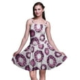 thumbnail image 1 of Bimba Robe d'Été Sans Manches Mini Fluide Teinture sur Nœuds pour Femme, Robe Soleil à Imprimé Floral - Très Petit, 1 of 5