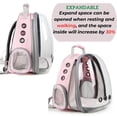 thumbnail image 4 of Mochila para gatos LOLLIMEOW Bubble expandible para mascotas, 4 of 7