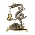 thumbnail image 5 of Dualoai Chinese Burner ,Tabletop Aroma Diffuser Decorative Dragon Themed Hanging Bronze, 5 of 9