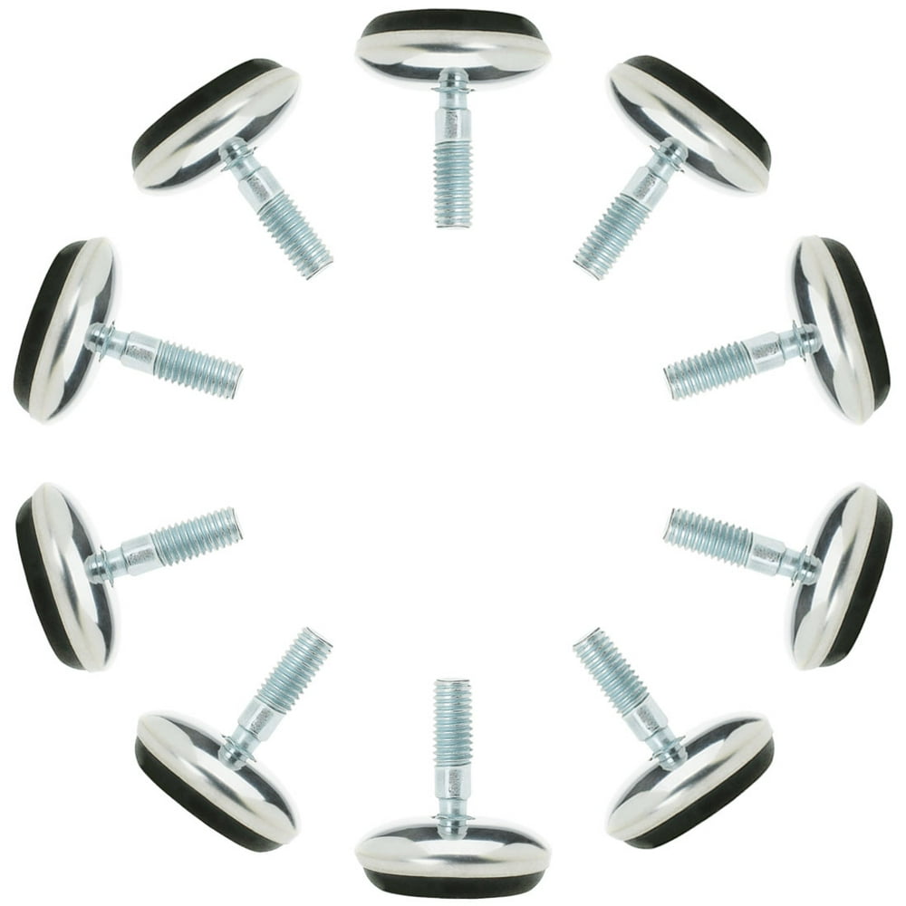 M6 x 13 x 30mm Leveling Feet Adjustable Leveler for Furniture Chair Leg