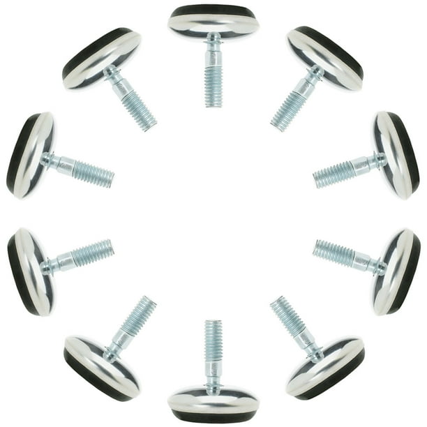 M6 x 13 x 30mm Leveling Feet Adjustable Leveler for Furniture Chair Leg