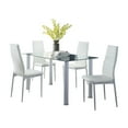 thumbnail image 4 of Topline Home Furnishings White Side Chair, 4 of 4