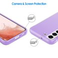thumbnail image 7 of JETech Slim Fit Case for Samsung Galaxy S22 5G 6.1-Inch, Thin Phone Cover with Shock-Absorption and Carbon Fiber Design (Light Purple), 7 of 7