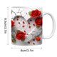 thumbnail image 2 of Regalos para Parejas Día de San Valentín Rosa Roja Familia Taza de Café Regalo para Parejas Día de San Valentín Regalos para Parejas, 2 of 7