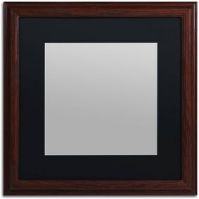 Trademark Fine Art Heavy Duty 16x16 Wood Picture Frame With 11x11