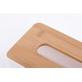 thumbnail image 5 of Basicwise  Bamboo Removable Top Lid Rectangular Tissue Box, 5 of 6