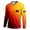 Orange, variant on Boys Graphic Tees Athletic Long Sleeve Stylish Print V Neck Breathable Top for Casual Boys' Tops Tees Shirts 3 Years-4 Years