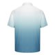 thumbnail image 4 of Camisetas de Manga Corta de los Hombres Casual Gradiente Solapa Botón Arriba Camiseta, Top Ligero para el Hogar, Uso Diario Y Cómodo, 4 of 5
