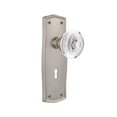 thumbnail image 1 of Nostalgic Warehouse 750983 Prairie Plate, Surface Mounted, Satin Nickel, 1 of 4