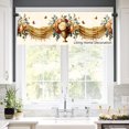thumbnail image 2 of Rod Pocket Polyester kitchen Curtain Valances for Windows For Indoor Living Room Bedroom Kitchen Decoration 54x18 inch, 2 of 5