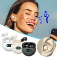 thumbnail image 1 of Auriculares Bluetooth Auriculares Intraaurales Bluetooth 54 Para Dormir Con Sonido Envolvente Y Batería De Larga Duración Para Relajarse Por La Noche, Color Negro (1 Unidad) Rkxzt, 1 of 9