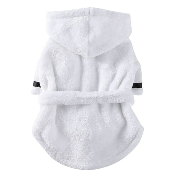 Pet Clothes Dog Bathrobe Pajamas for Small Dogs Ideal Sleeping Attire for Puppies