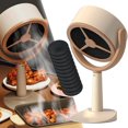 thumbnail image 1 of Purificador de humo portátil, purificador de humo, ventilador, campana extractora con filtro de carbón activado reemplazable de algodón para interiores, 1 of 8
