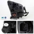 thumbnail image 2 of AKKON - For Ford Fusion Black Headlights Head Lamps Driver Left + Passenger Right Side Replacement Pair Set, 2 of 6