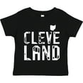 thumbnail image 3 of Inktastic Cleveland, Ohio Distressed Font Boys or Girls Toddler T-Shirt, 3 of 5
