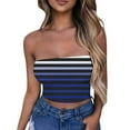 thumbnail image 1 of Tube Tops, Womens Printed Strapless Yoga Exercise Chest Wrap Pullover, 1 of 4