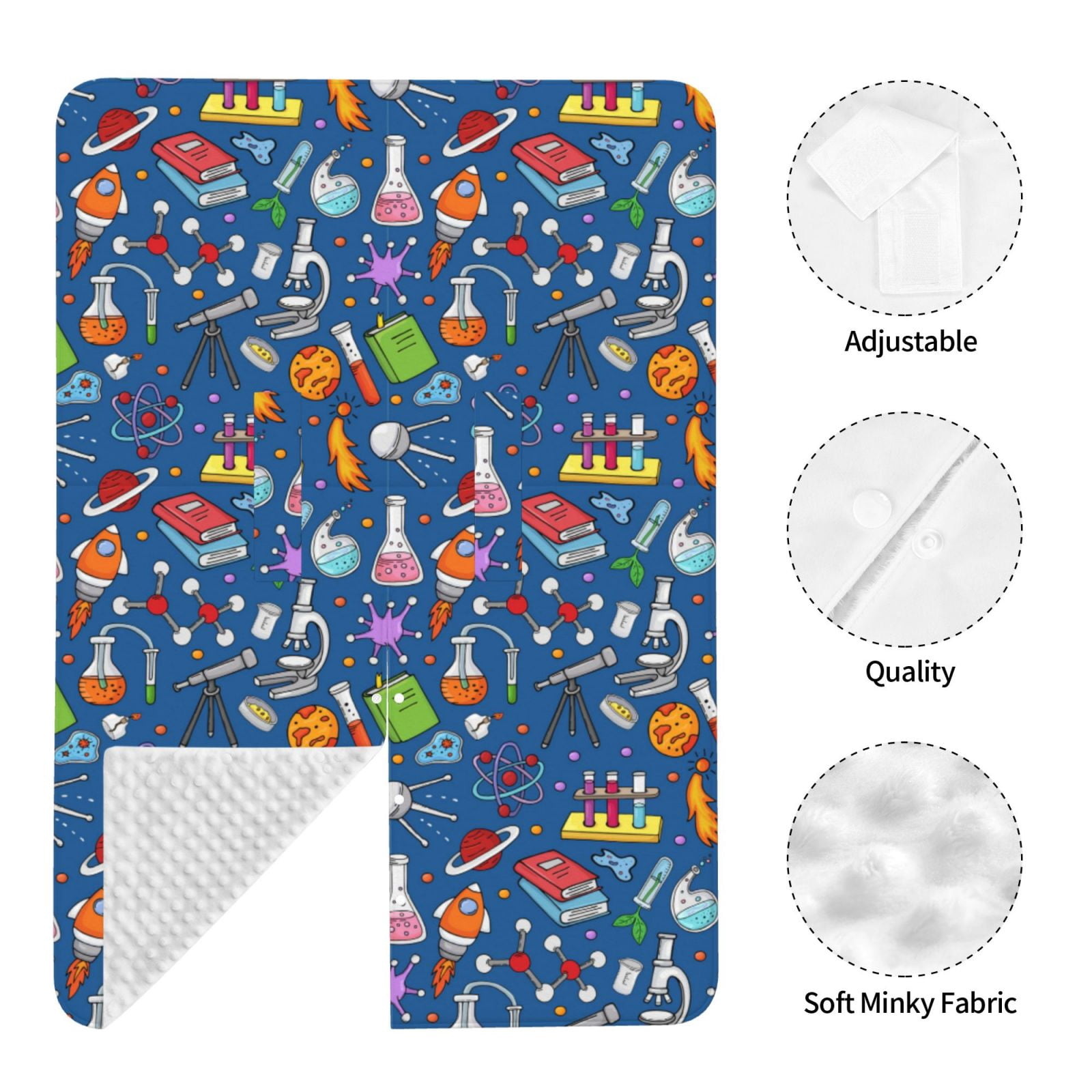 Naloa Different Chemical Things Baby Car Seat Cover, Breathable Baby Carrier Cover, Multiuse Baby Carrier Cover & Nursing Breastfeeding Cover