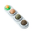 thumbnail image 2 of Catnip Balls for Wall, 4 Slots - Mint, Wooden Vine, Insect Fruit, Cat Candy, Edible Kitty Chew Toys for Entertainment & Oral Care, Detachable and Rotatable Design, 2 of 3