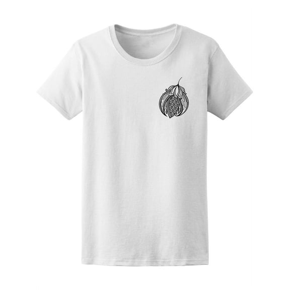 Beautiful Flower Bud Graphic T-Shirt Women -Image by Shutterstock, Female Small