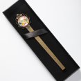thumbnail image 2 of Valentine's Day Book Marks: Lace Bookmark in Antique Bronze - a Delightful Gift for Book Lovers and Readers, 2 of 5