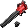thumbnail image 1 of Soplador de hojas inalámbrico ZEXAPE 480 CFM con motor sin escobillas, 1 of 7