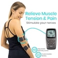 thumbnail image 2 of Vive Wireless TENS Unit Muscle Stimulator – EMS Pain Relief Therapy Device, 2 of 9