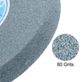 thumbnail image 4 of Ruedas de esmeril de banco de 6 pulgadas Uxcell de carburo de silicio verde GC 80 grits herramientas cerámicas, 4 of 4