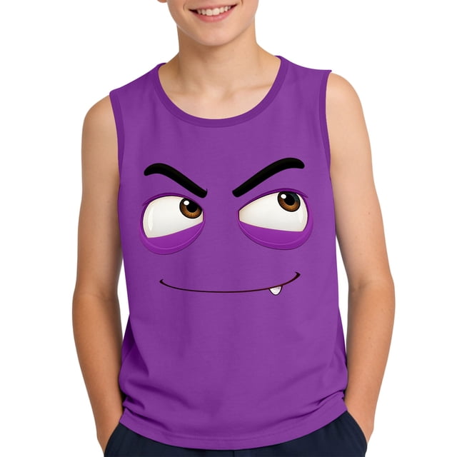 Niño Pequeño Niños Niños Camisola sin Mangas Gradiente Suave Imprimir Moda Fondo Lindo para el Desgaste Informal Y Ocasiones Especiales