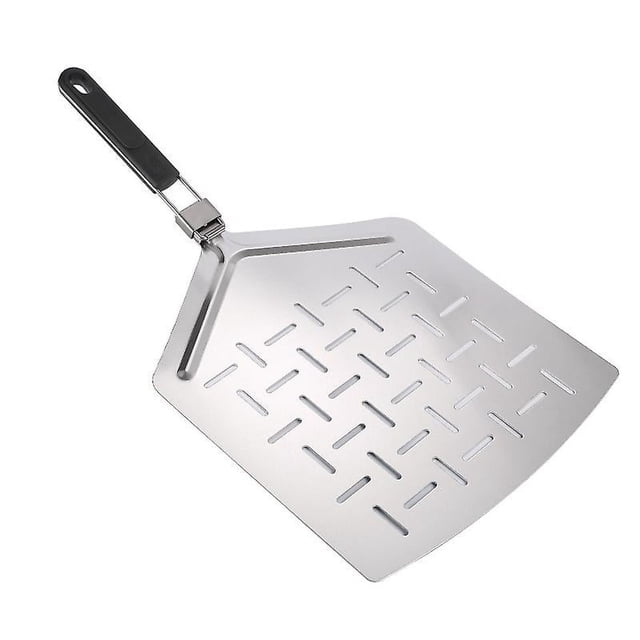 Pala para Pizza ZHCH Pala Rectangular de Acero Inoxidable Mango Largo Plegable