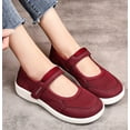 thumbnail image 5 of Women's Classic Comfort Mary Jane Flats Fashionable Casual Dress Shoes Cute, Closed, Slip-On Design Lightweight and Breathable for Easy Walking., 5 of 9