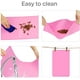 thumbnail image 4 of Almohadilla para cuenco para perros y gatos, almohadilla para cuenco de comida de silicona impermeable y antideslizante para cuencos de comida, cuenco de agua, alfombrilla para comida 47x30cm 53x37cm rosa BANYUO Electrónica, 4 of 6