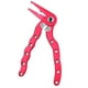 thumbnail image 5 of Alicates de pesca anodizados con cortador de acero de tungsteno, tijeras y herramientas de engranaje rojo, 5 of 6