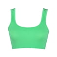 thumbnail image 1 of Timegard Womens Tank Tops Yoga Workout Running Round Neck Cropped Tops Knitted Quick Drying Sleeveless Top, 1 of 4