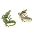 thumbnail image 2 of Crystal Alligator Post Earrings, 2 of 2