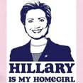 thumbnail image 2 of CafePress - Hillary Is My Homegirl Infant Bodysuit - Baby Light Bodysuit, Size Newborn - 24 Months, 2 of 4