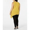 thumbnail image 2 of Alfani Plus Size Asymmetrical Tank To Gold Sun 0X, 2 of 7