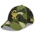 thumbnail image 3 of Men's New Era Camo Colorado Rockies 2022 Armed Forces Day 39THIRTY Flex Hat, 3 of 6