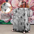 thumbnail image 4 of Pioneer Flower Floral Print Pattern Luggage Cover Fashion Suitcase Cover Baggage Covers Fit 25-28 Inch Luggage (Go Travel), 4 of 5