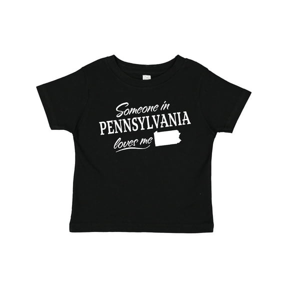 Inktastic Someone in Pennsylvania Loves Me Boys or Girls Toddler T-Shirt