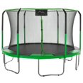thumbnail image 1 of Machrus Skytric Ensemble Trampoline Rond de 11 Pieds avec Cadre Flexible Premium, Système de Sécurité, 1 of 2
