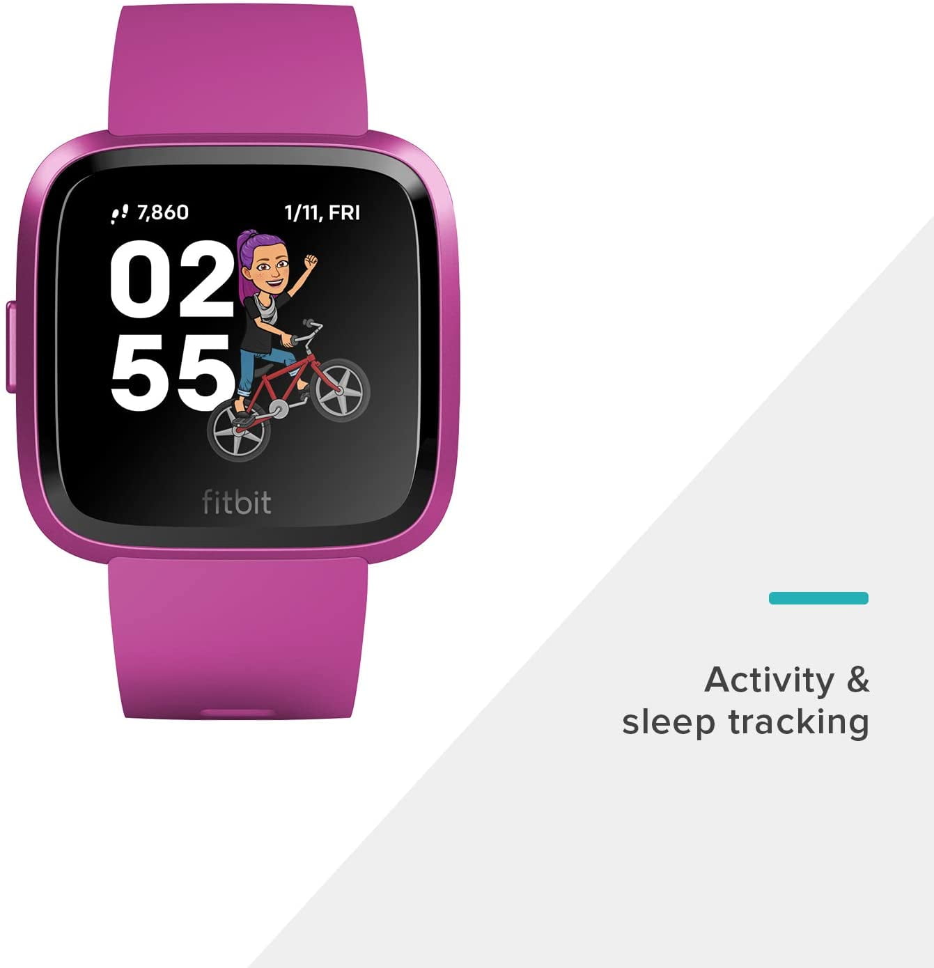 fitbit versa mulberry