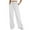 White, variant on Womens Sweatpants 2024 Autumn/Winter Elastic High Waisted Drawstring Loose Pants Sanitary Pants Casual Wide Leg Sports Pants