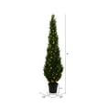 thumbnail image 3 of Vickerman 7' Artificial Potted Green Cedar Tree., 3 of 6