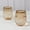 Gold, variant on Balsa Circle 12 Gold Rim 12 oz Gold Disposable Plastic Stemless Wine Glasses