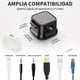 thumbnail image 4 of 6 Piezas Organizador de Cables, Magnetic Cable Clip, Ajustable Canaletas para Cables - Clip Cable, Grapas Cable, Cable Management, Organizador de Escritorio, Cubre Cables, para el Hogar, Oficina, 4 of 5