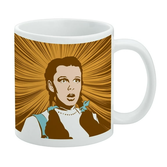 Wizard of Oz Dorothy Not in Kansas White Mug