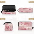 thumbnail image 5 of Hair Tool Organizer Bag with Heat Resistant Mat Removable Travel Storage Case for Hot Air Brushes Curling Irons Pink Rose Pattern, 5 of 8