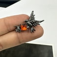 thumbnail image 4 of Edgy Gothic Jewelry Unique Crow Rings for Women Men Adjustable Finger Accessory Stylish Metal Accessories Gift, 4 of 8