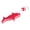 Red, variant on Floating Keyring Buoyant Fish Pendant Keychain Keeping Keys Secure for Water Activity Rafting Sailing Key Holder